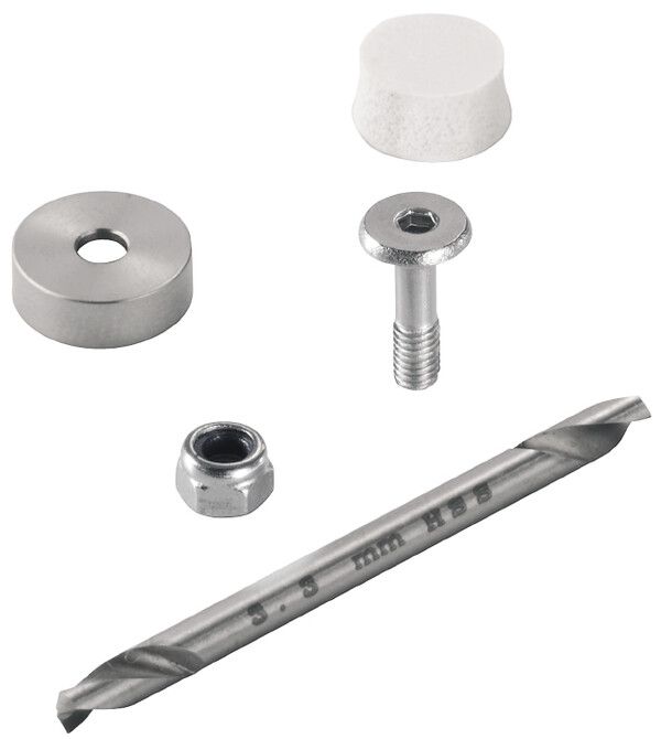 Kit de fixation Weidmüller SD POK pour plaque d'inscription