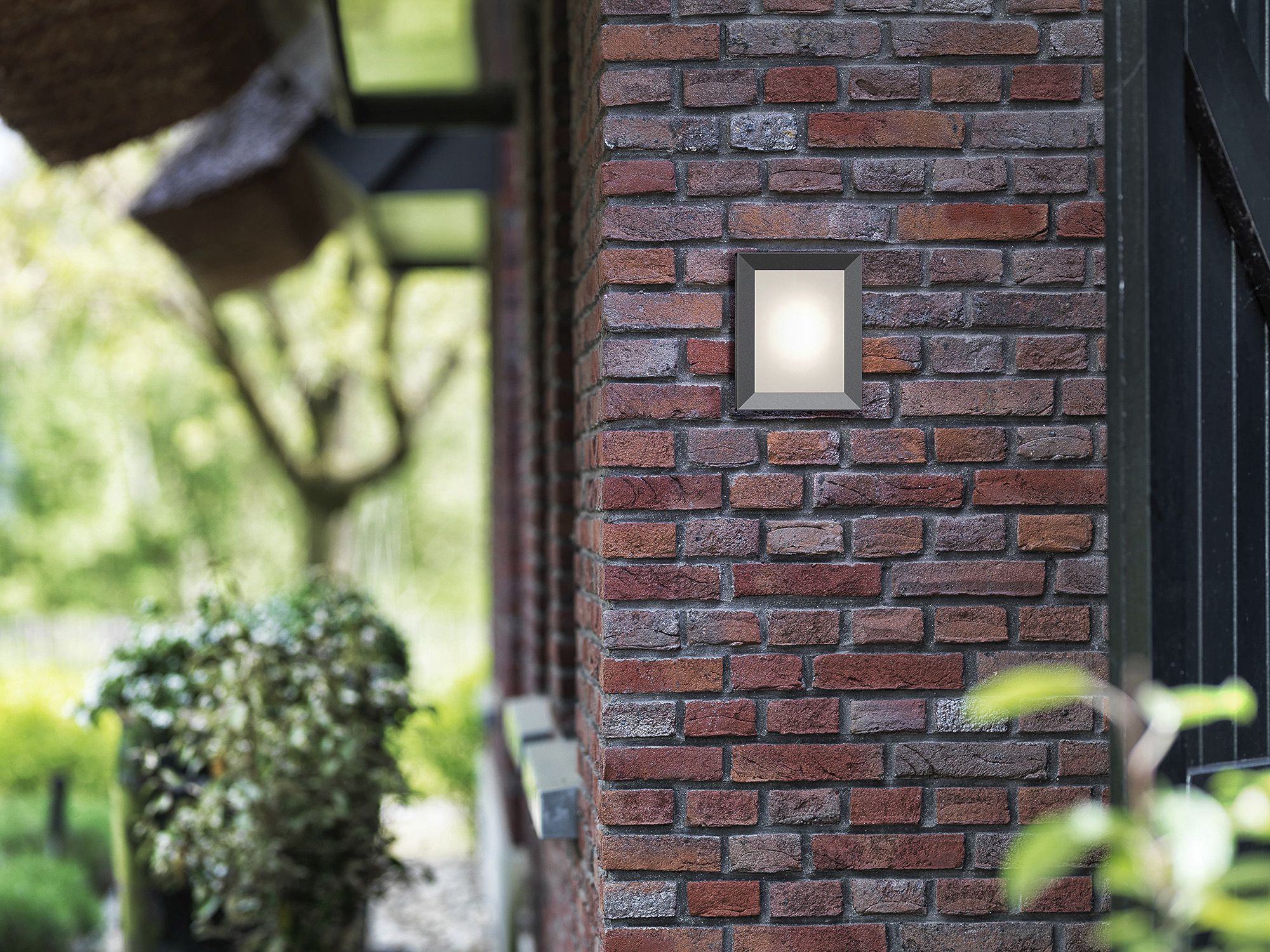 LED-Wandleuchte Karp 6W 2700K 600lm IP44 anthrazit