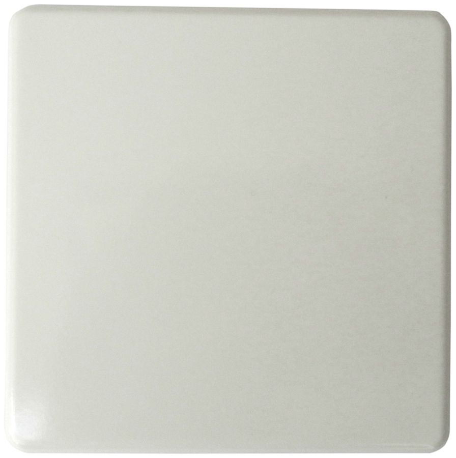Abdeckplatte III ohne Bohrung weiss
