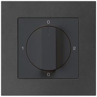 Interrupteur rotatif ENC kallysto.pro 2/1L noir avec manette