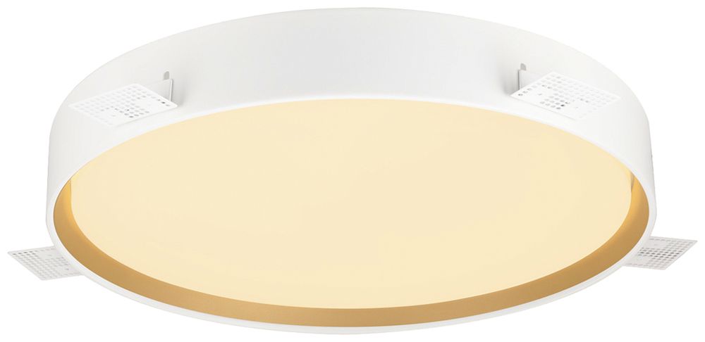 Einbaurahmen SLV DECONA Aluminium Ø433×75mm weiss