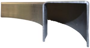 Bogen Al Öffnung seitlich 60×60mm