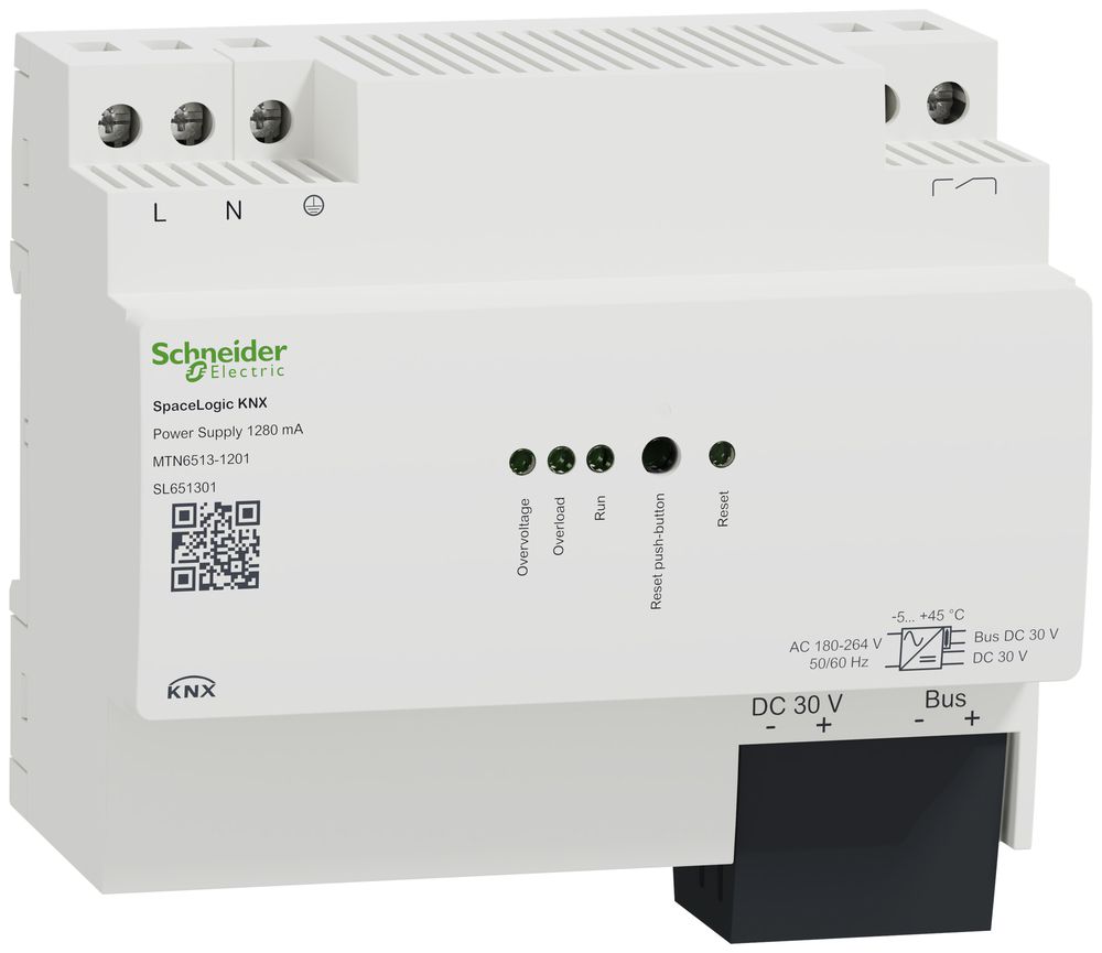 Alimentation KNX AMD Schneider Electric SpaceLogic 1280mA