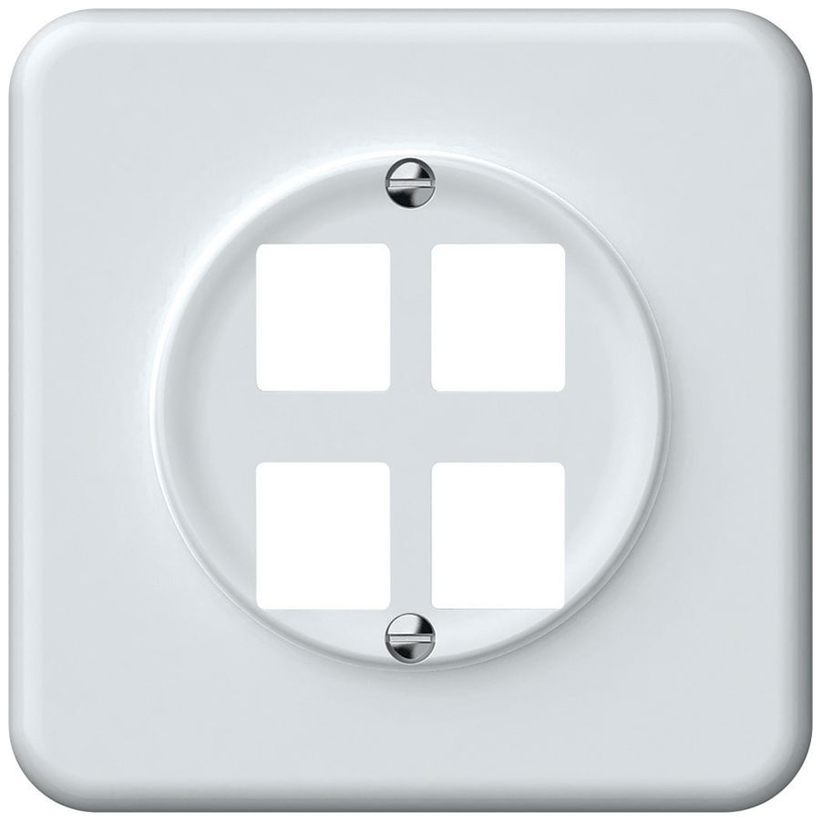 UP-Montageset origin gerade 4×HMS 92×92mm weiss