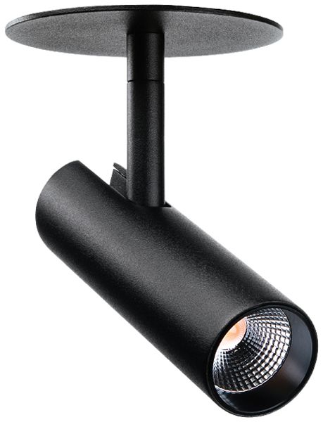 EB-LED-Spot SG Tube Micro 12W 590lm 920…928 36° DIM Ø39×135mm schwarz