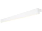 Applique LED SLV L-LINE 120 19W 1650lm 3000K IP44 1200mm blanc