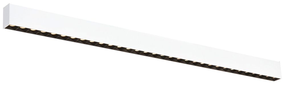 LED-Deckenleuchte SLV GLENOS PRO 30W 3650lm 3000K DALI 1290×53mm weiss