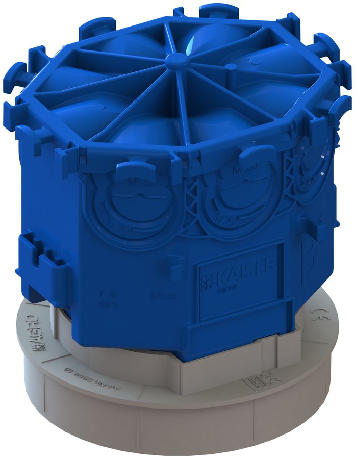 Lampendübel AGRO Ø45mm, mit Lochkragen Ø85mm