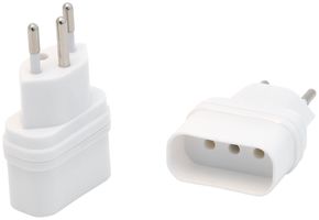 Übergangsstecker 3L T12 weiss Kupplung: IT