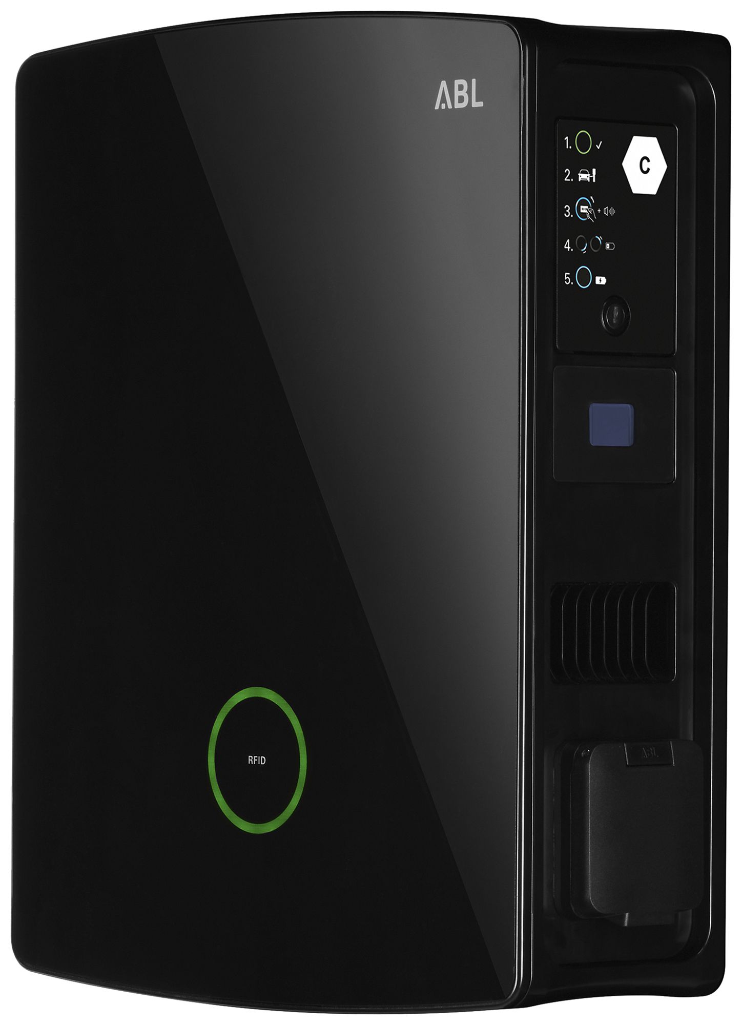 Ladestation ABL Wallbox eM4 Twin Controller 2×T2 32A 22kW reev