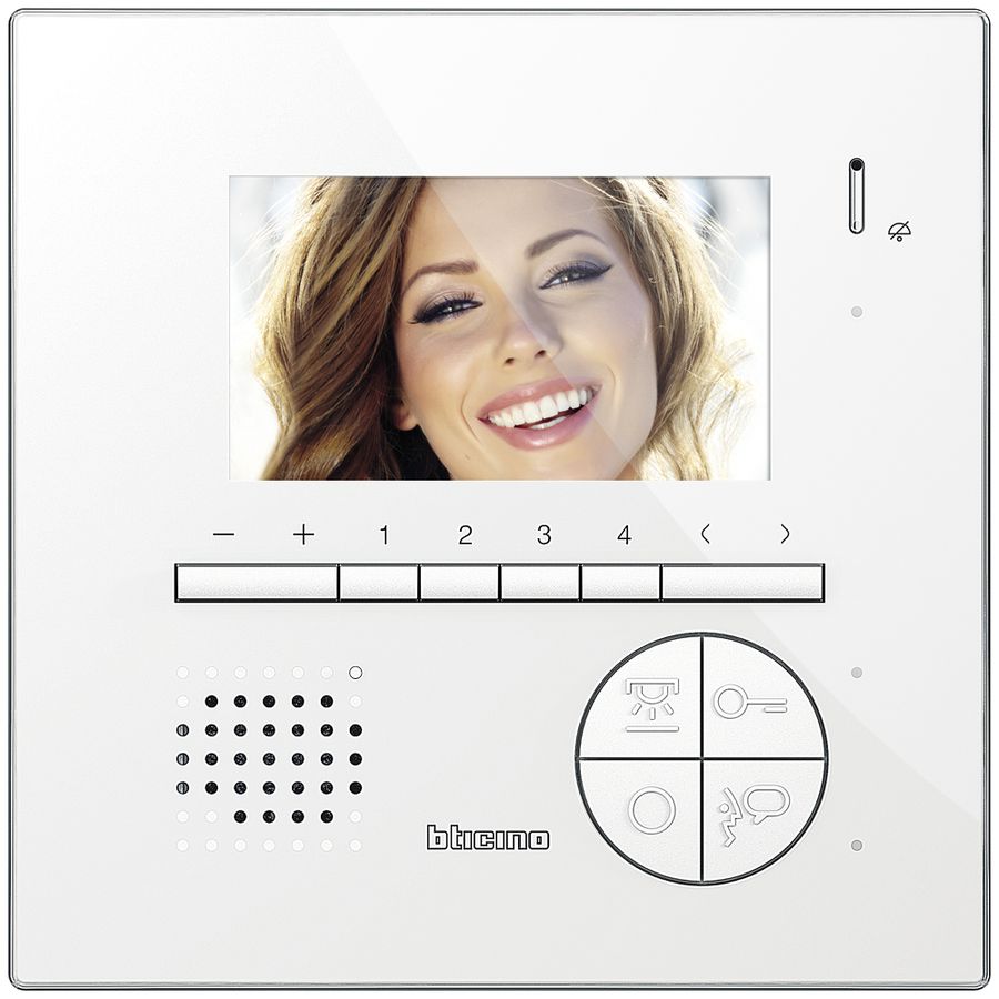 Stazione interna video Legrand Classe 100 V12E bianco