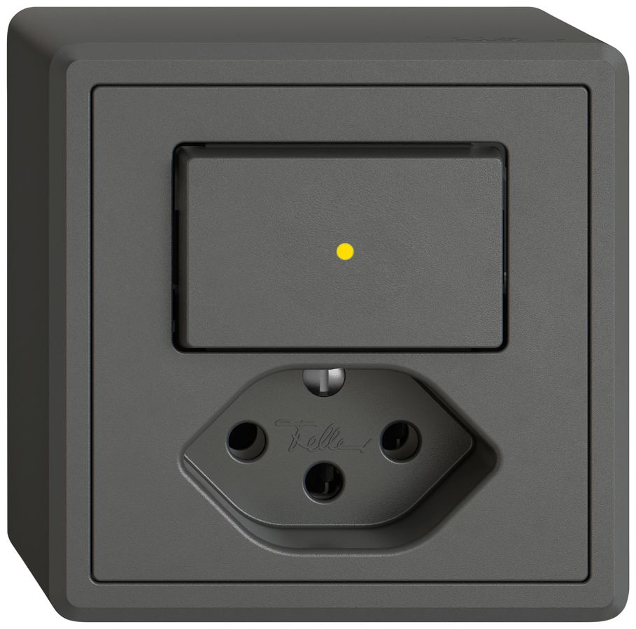 Combinazione AP EDIZIO.liv SNAPFIX® ARL+T13 illuminazione frontale gi grs