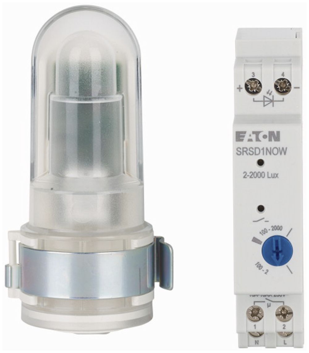 REG-Dämmerungsschalter analog Eaton 1 TE 1 NO 2…2000 Lux