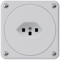 Prise ENC robusto type 23 gris sans clapet