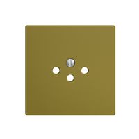 Plaque frontale EDIZIOdue T12A olive, horiz.-plat