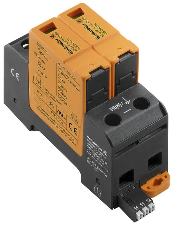 Überspannungsableiter Weidmüller VPU AC II 2 R 480/50