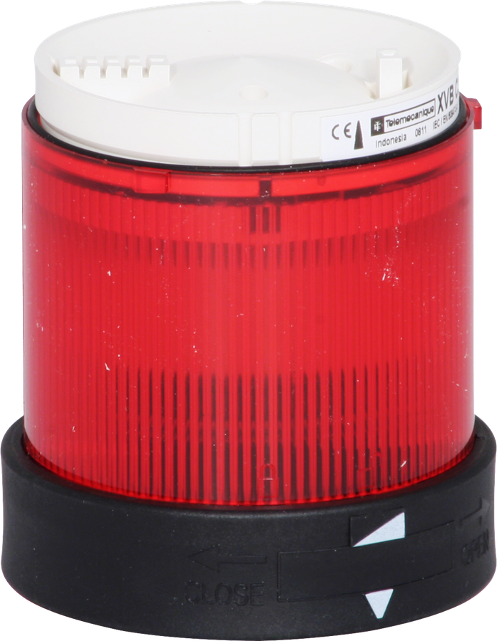 Leuchtelement Schneider Electric BA15d 10W 250V rot