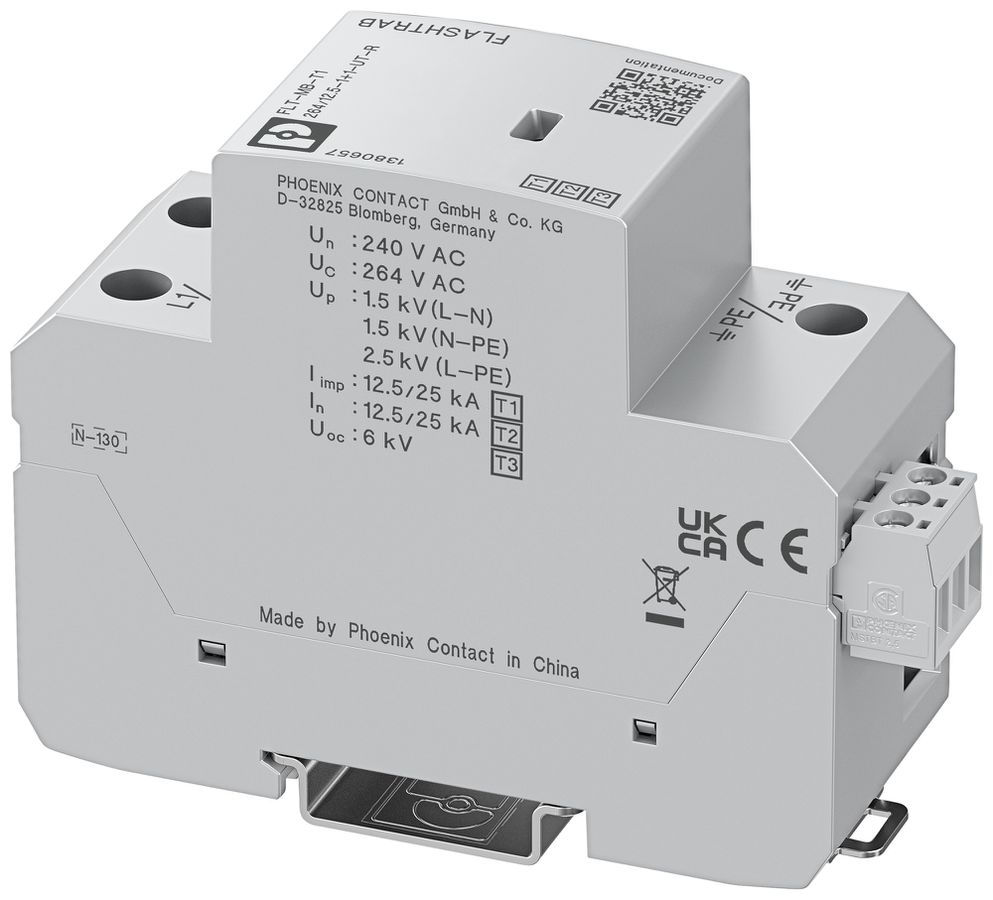 Scaricatore di sovratensione combinato PX FLT-MB-T1-264/12.5-1+1-UT-R