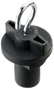 Abhängehalterung SG ShopLine Kunststoff/Stahl Ø25.6×52mm schwarz