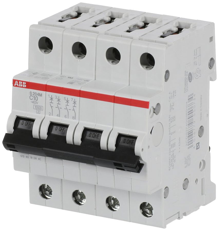 Leitungsschutzschalter SMISSLINE TP, 3L, C, 20A, 30kA