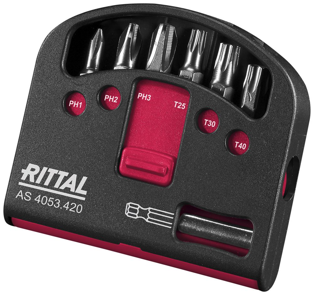 Bit-Set Rittal AS 4053.420 TX25/TX30/TX40/PH1/PH2/PH3/Bit-Halter