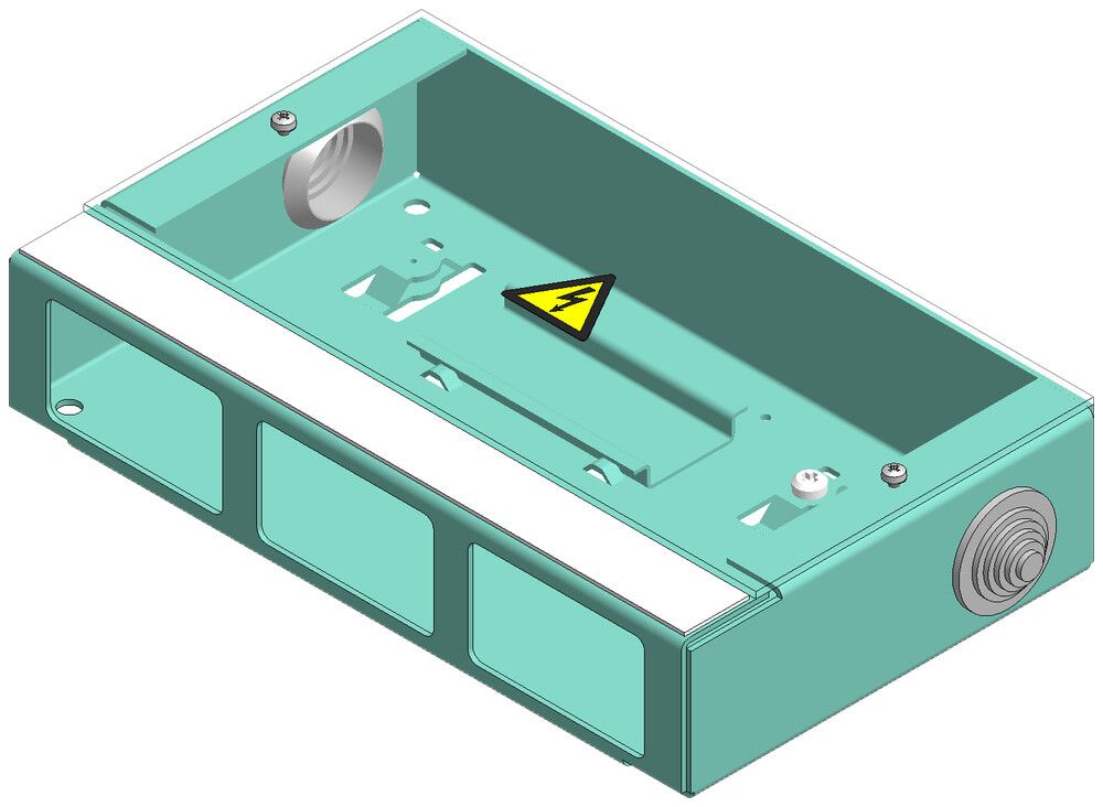 Coffret de branchement DAK 3FLF horizontal