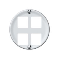 Montageset origin gerade 4×HMS weiss