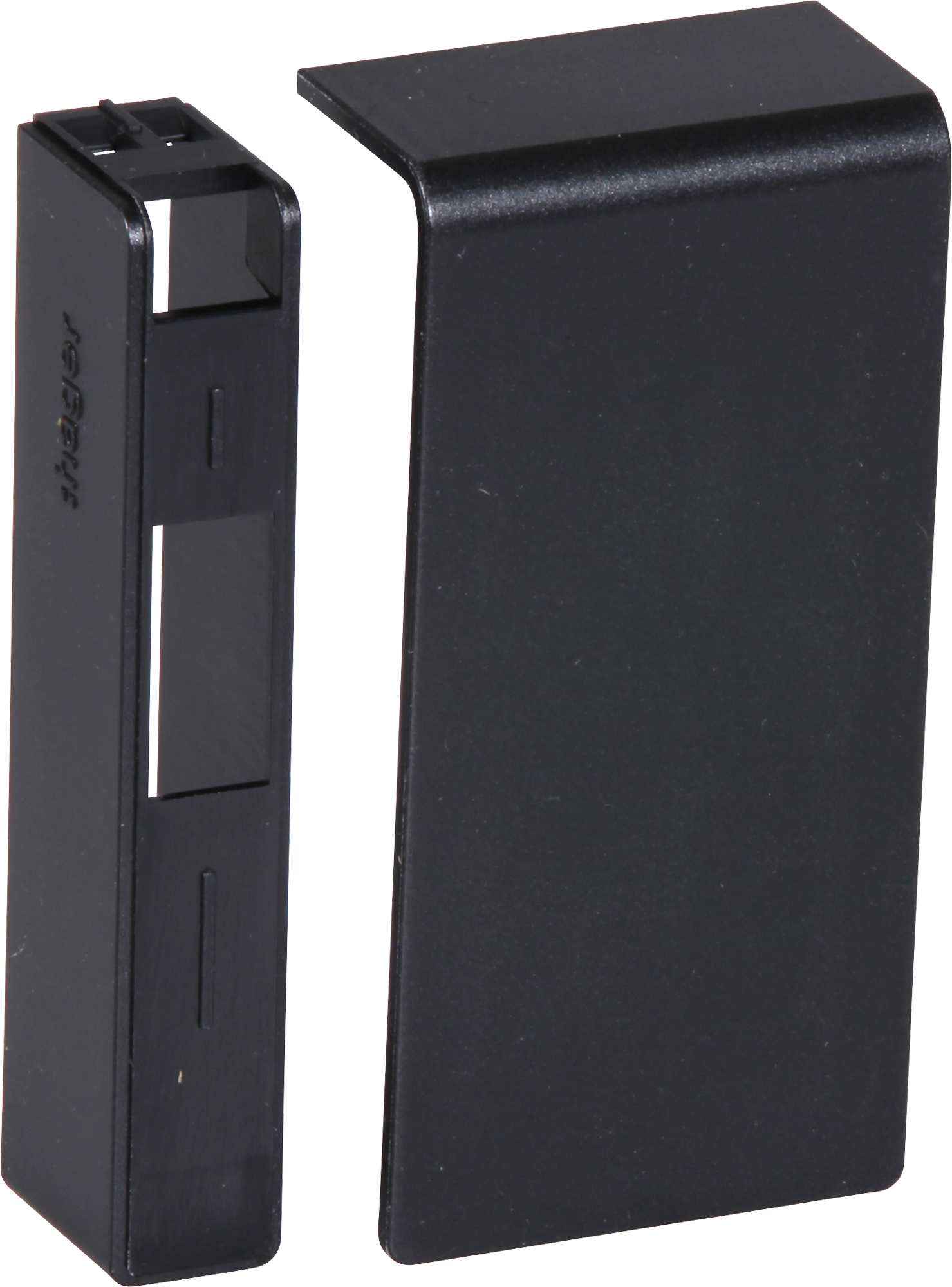 Pezzo finale Hager per SL20080 nero