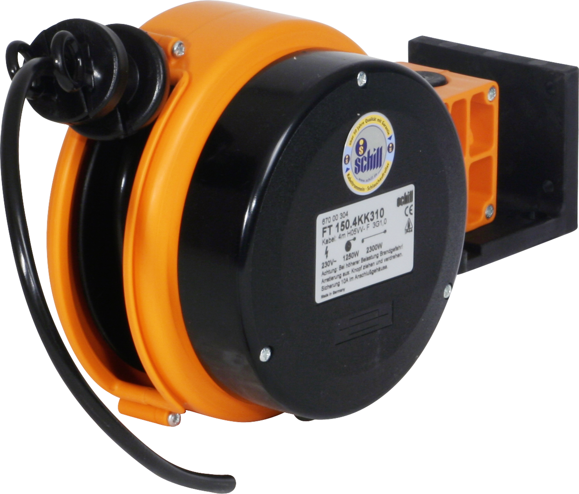 Avvolgicavo automatico 4m 3×1mm², FT 150.4KK310