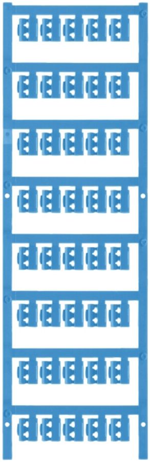 Marqueur de conducteur Weidmüller MultiCard SFC p.Ø2…3.5mm 12×5.8mm PA66 bleu