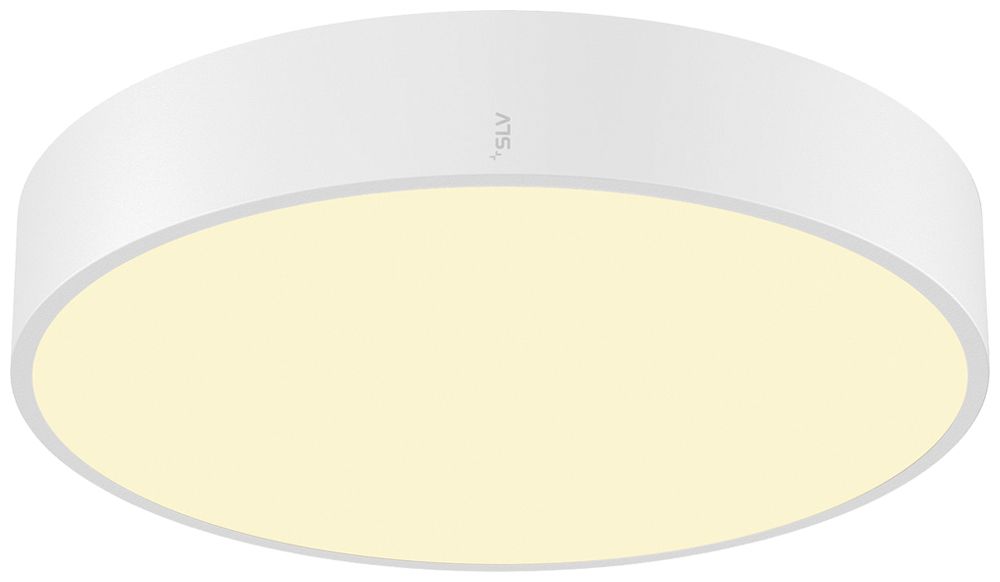 LED-Deckenleuchte SLV MEDO PRO 40 19W 2650lm 930/940 IP50 DALI Ø380mm weiss