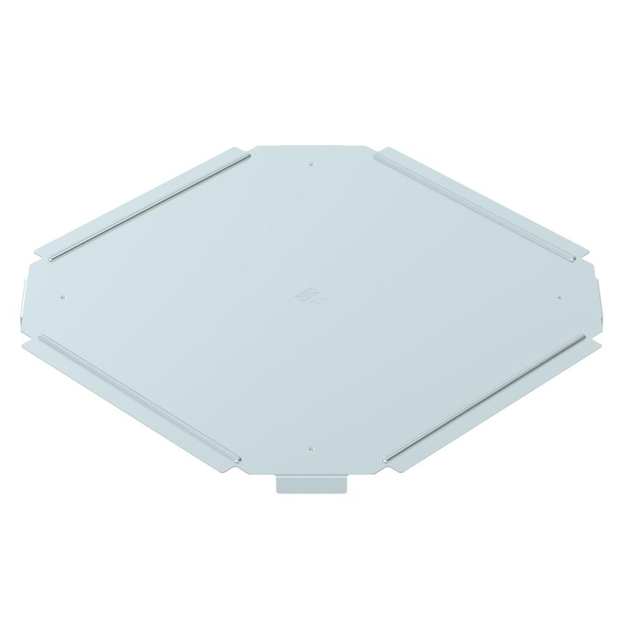 Coperchio BET RKD p.pezzo a croce 200mm acciaio zincato a nastro zinco-alluminio