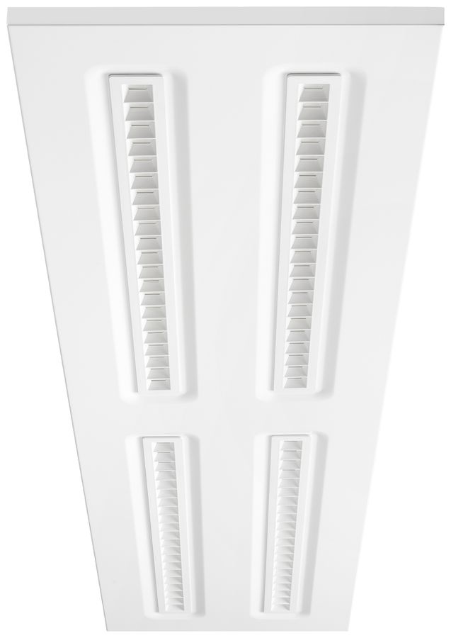 EB-LED-Deckenleuchte Sylvania OptiClip 1200 34W 4500lm 4000K IP40 weiss