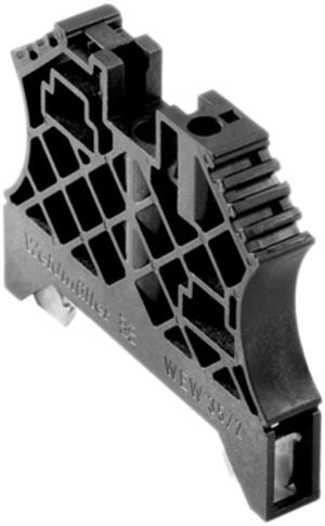 Endwinkel Weidmüller WEW 35/2 SW W-Reihe, schwarz
