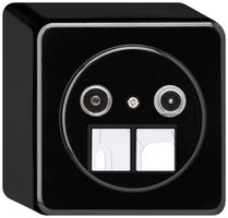 AP-Multimediadose basico TV-R 23dB 2GHz schwarz