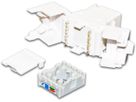 Wirewin Keystone Modul, Cat.6A UTP 10 Gbps, ungeschirmt, (ISO/IEC)