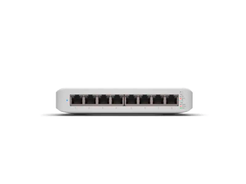 Ubiquiti UniFi PoE+ 8 Port Switch managed, 4xPoE+,52W Budget