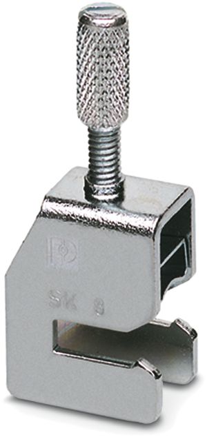 Schirmanschlussklemme SK 8, Schirm auf Sammelschiene