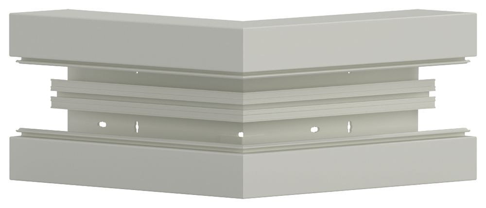 Ausseneck tehalit BR 85×170mm, Oberteil 80mm, verkehrsweiss