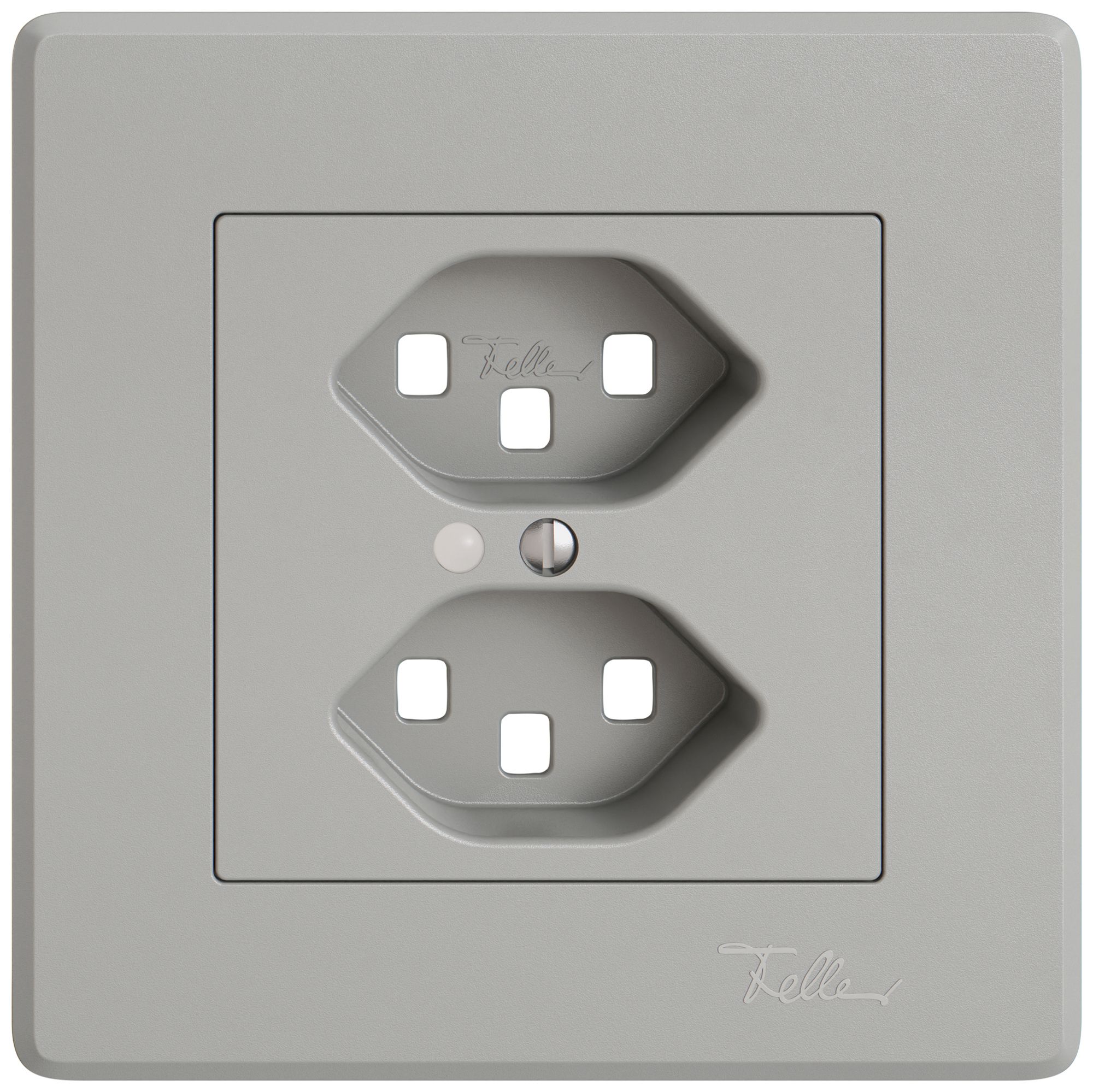 UP-Montageset EDIZIO.liv SNAPFIX® für 2×T23 mit Frontlinse hgu