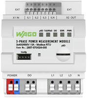 Leistungsmessumformer WAGO 3L 3×400/690V 5A Modus RTU