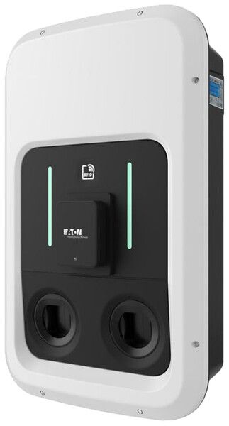 Ladestation Eaton Green Motion Duo Master RCCB MCB 4G POS 3Ph 44kW 2×22kW