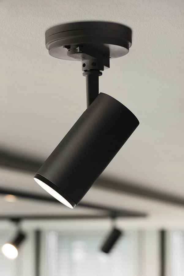 Punktauslass SLV S-TRACK 3~ DALI 220…240V Ø143×35mm schwarz