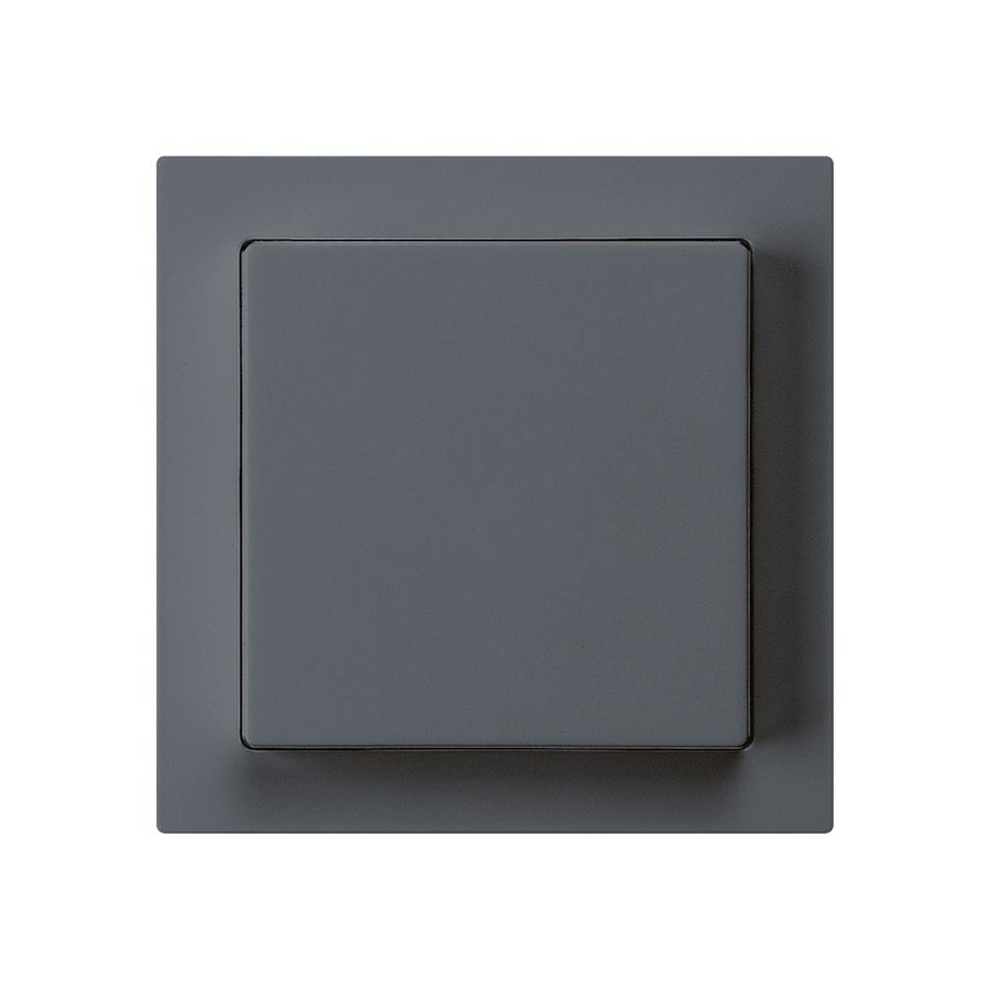 Frontset kallysto 60×60 anthrazit für Druckschalter/Taster
