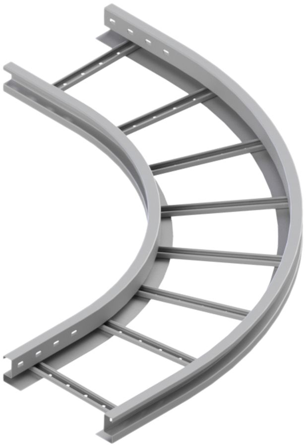 Bogen Lanz 90° für Weitspann-Multibahn 400×60mm ZMA