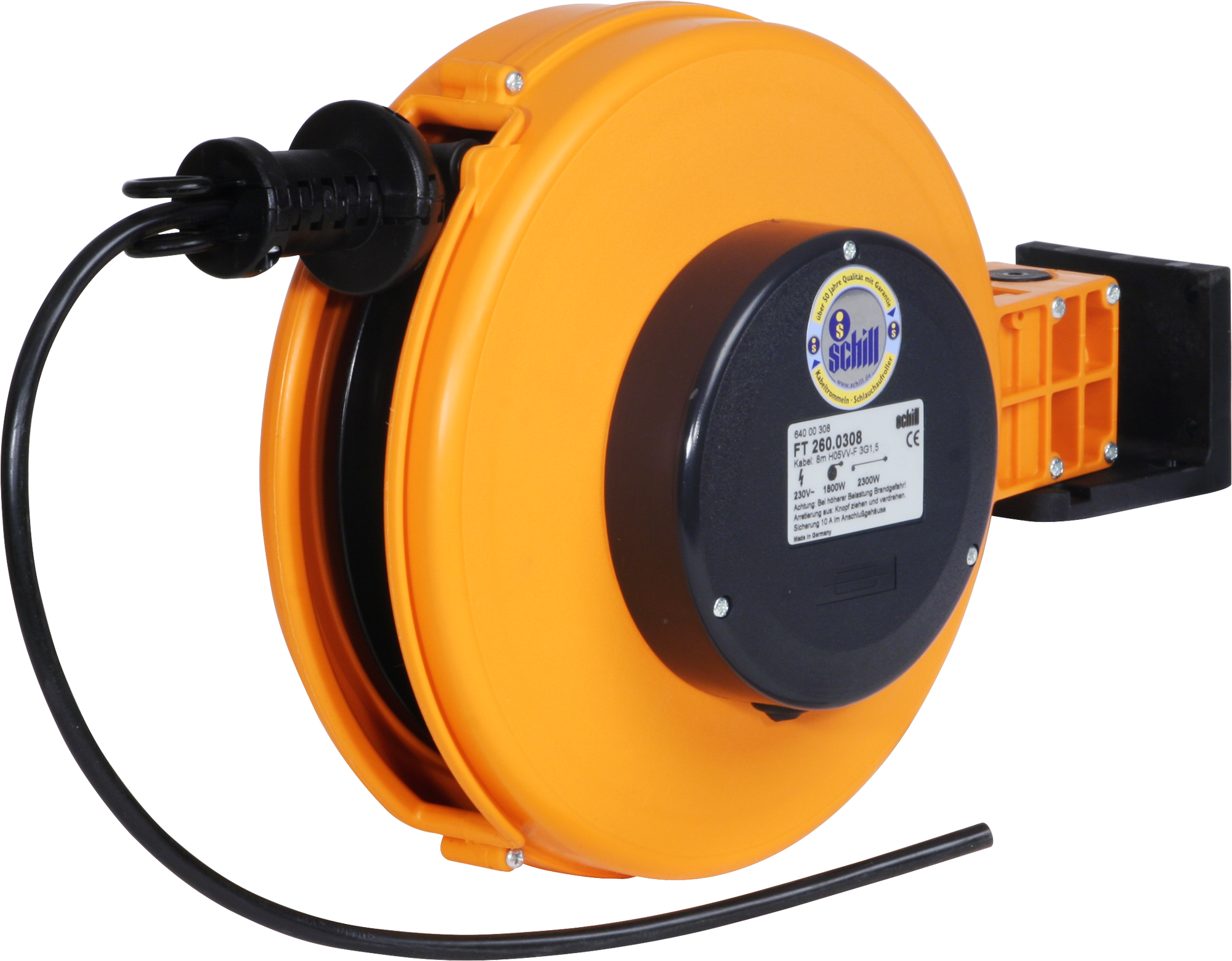 Kabelaufroller automatik 8m 3×1.5mm², FT 260.0308