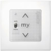 UP-Steuerung Somfy Smoove Uno IB Pure, inkl. Zwischenrahmen EDIZIOdue