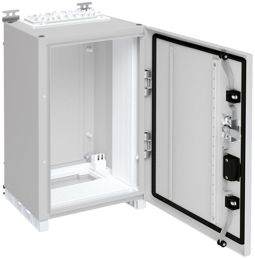 Armoire murale Hager univers porte pleine CP I IP55 500×300×275mm RAL 7035