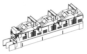 Réglette coupe-circuit sectio. 1L HPC VE3-C-E DIN 3 Weber