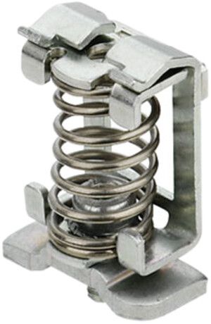 Schirmanschlussklemme Weidmüller KLBUE CPF Raster 14mm Kabel-Ø 3…8mm Stahl